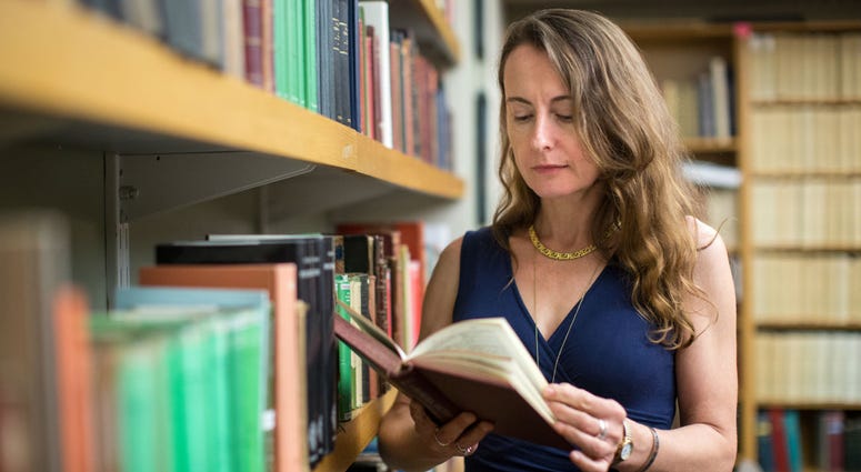 Emily Wilson is a classicist and Greek translator and teaches classical studies and literary theory at Penn. Emily Wilson is a classicist and Greek translator and teaches classical studies and literary theory at Penn.