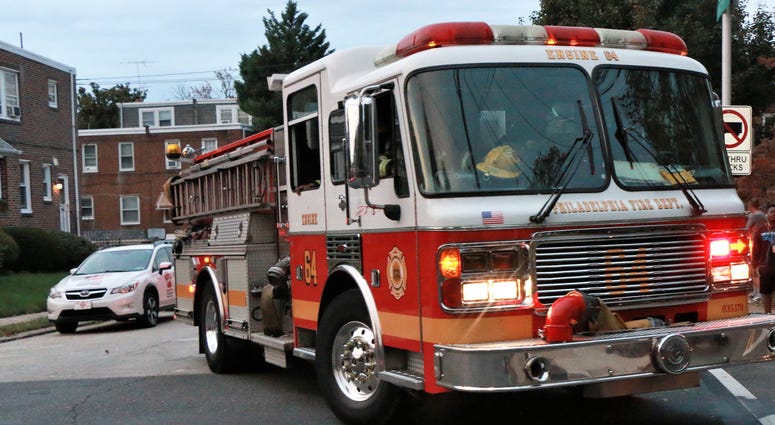 Philadelphia fire truck Philadelphia fire truck