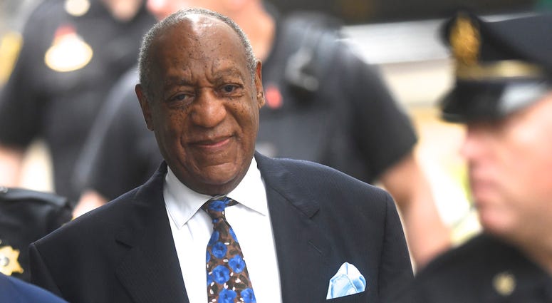 Outside the Montgomery County Courthouse on the first day of sentencing in Bill Cosby's sexual assault trial on September 24, 2018 in Norristown, Pennsylvania. Bill Cosby