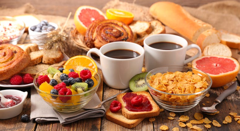 Breakfast. Breakfast.