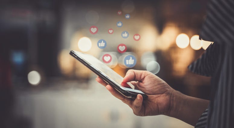 Social media. Social media.