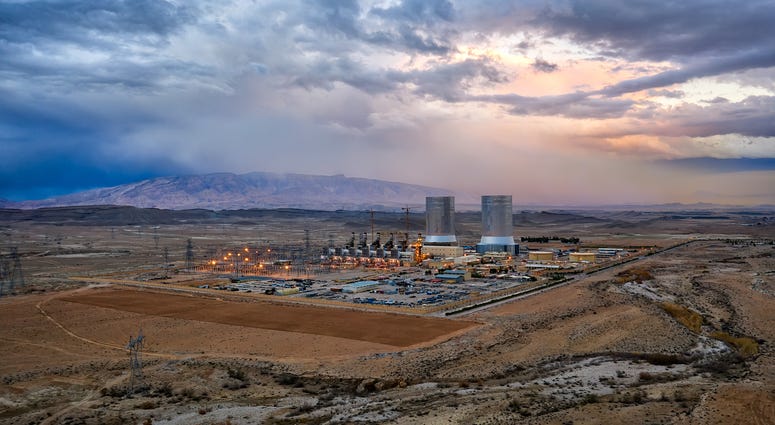 Power Plant in the South of Iran taken in January 2019 Power Plant in the South of Iran taken in January 2019