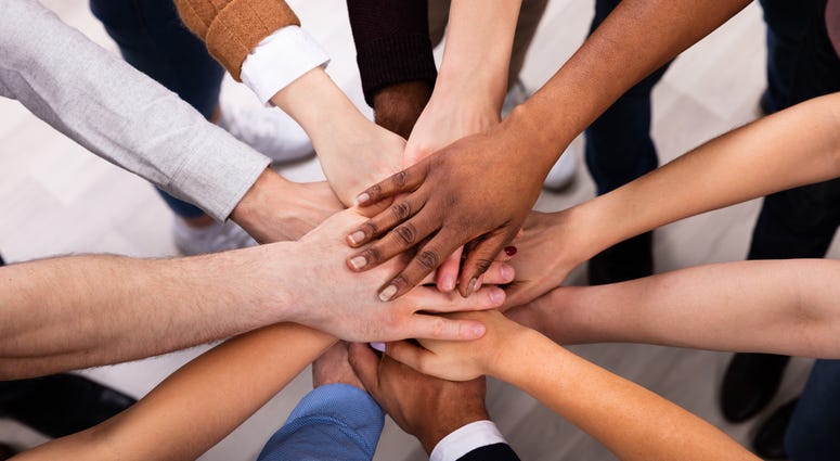 Community hands