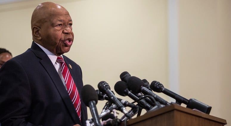 Rep. Elijah Cummings (D-MD) speaks during a press conference preceding a House Oversight and Reform subcommittee hearing on Capitol Hill on July 10, 2019 in Washington, D.C. Elijah Cummings