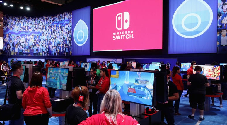 Game enthusiasts and industry visit the Nintendo exhibit during the E3 Video Game Convention at the Los Angeles Convention Center on June 11, 2019 in Los Angeles, California. Game enthusiasts and industry visit the Nintendo exhibit during the E3 Video Game Convention at the Los Angeles Convention Center on June 11, 2019 in Los Angeles, California.