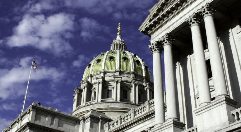 Pennsylvania capitol building in Harrisburg Pennsylvania capitol building in Harrisburg