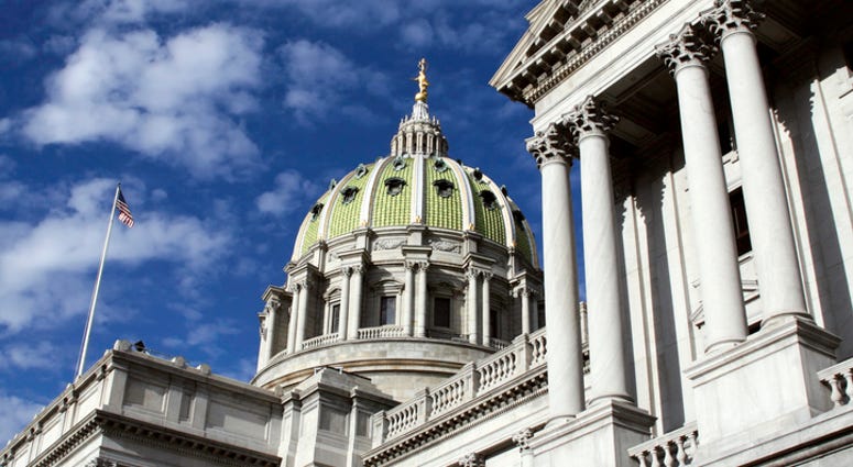 Pennsylvania Capitol Building in Harrisburg. Pennsylvania Capitol Building in Harrisburg.
