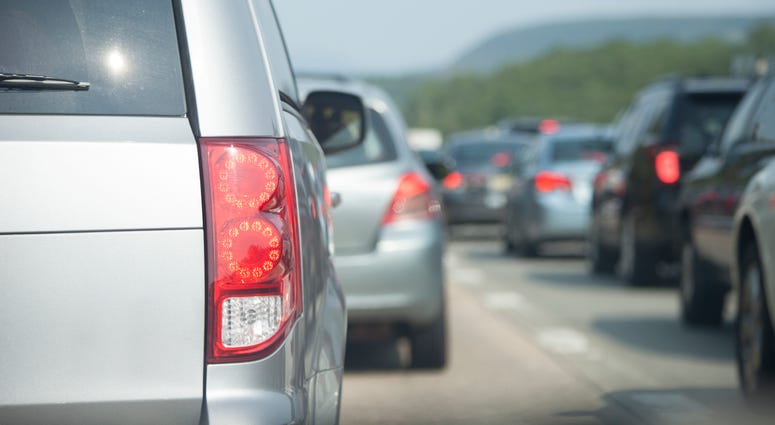Traffic Jam - stock photo Traffic Jam - stock photo