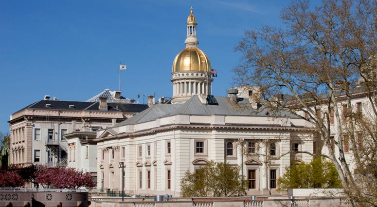 New Jersey capitol. New Jersey capitol.