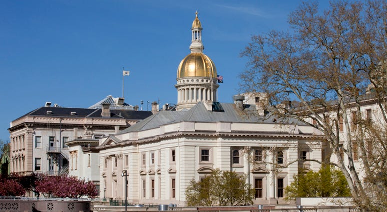 New Jersey capitol. New Jersey capitol.