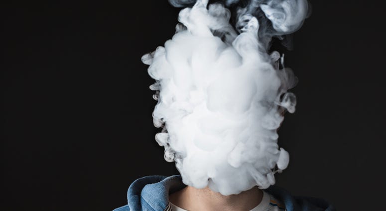Vaping.