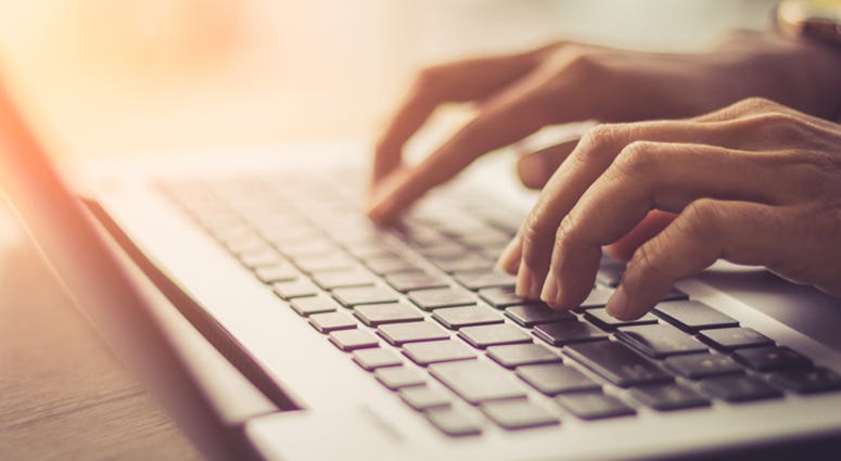 Typing. Typing.