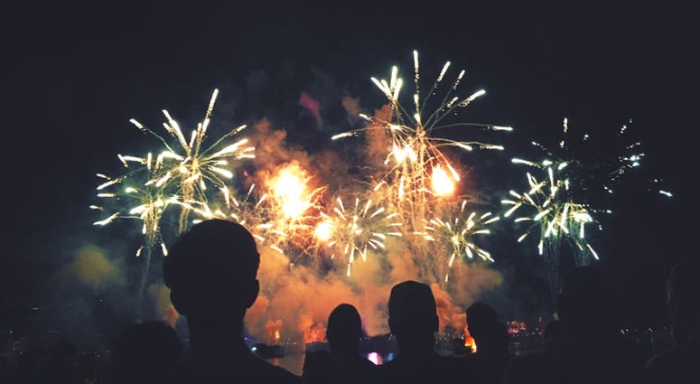 Fireworks.