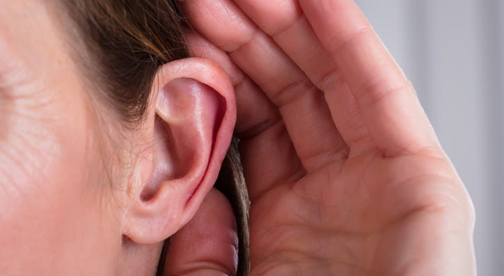Hearing problems. Hearing problems.