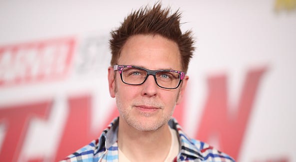 James Gunn attends the premiere of Disney And Marvel's 'Ant-Man And The Wasp' on June 25, 2018. James Gunn attends the premiere of Disney And Marvel's 'Ant-Man And The Wasp.'
