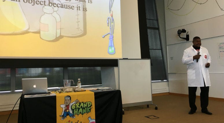 A science field trip today for dozens of Philly teachers. A science field trip today for dozens of Philly teachers.