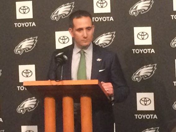 Eagles General Manager Howie Roseman Eagles General Manager Howie Roseman