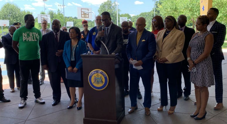 City Council President Darrell Clarke says he'll take another crack at a bill that would prohibit guns at parks and rec centers. KYW's City Hall bureau chief Pat Loeb reports that, this time, he's enlisted the help of state legislators. City Council President Darrell Clarke says he'll take another crack at a bill that would prohibit guns at parks and rec centers. KYW's City Hall bureau chief Pat Loeb reports that, this time, he's enlisted the help of state legislators.