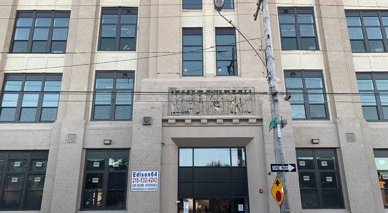 The former Edison High School, now the Edison 64 Veterans Community. The former Edison High School, now the Edison 64 Veterans Community.