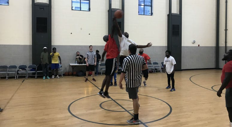 Hoops for Hope is reaching out to homeless residents in Philadelphia to help them make life changing plays off the court. Hoops for Hope is reaching out to homeless residents in Philadelphia to help them make life changing plays off the court.