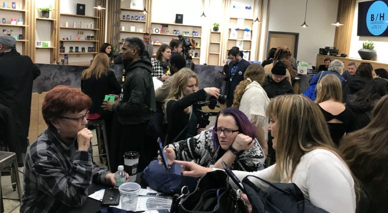 An open house was held Thursday at Center City Philadelphia's first medical marijuana dispensary set to open next week. An open house was held Thursday at Center City Philadelphia's first medical marijuana dispensary set to open next week.