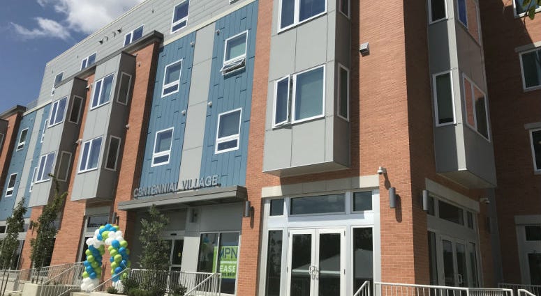 Fifty-one affordable housing rental units now sit at the corner of 52nd Street and Parkside Avenue, called Centennial Village. Centennial Village