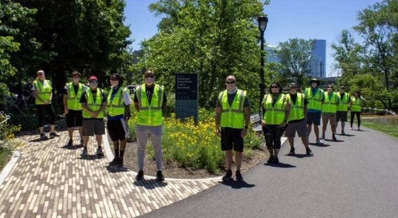 Philadelphia Parks and Recreation's social distancing ambassadors Philadelphia Parks and Recreation's social distancing ambassadors