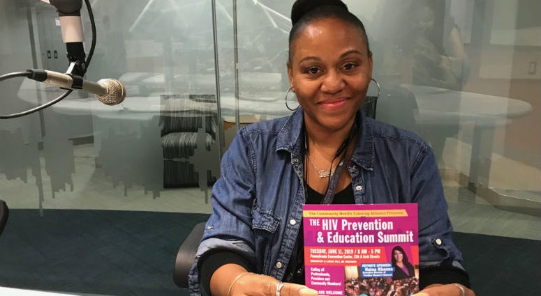 Tashina Okorie, director of community health training alliance for Philadelphia Fight. June is AIDS Education Month and Philadelphia Fight has organized a number of events designed to prevent HIV and get folks tested as the nonprofit celebrates 25 years of this monthlong event.