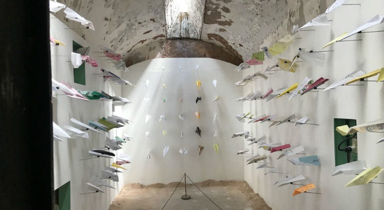 Eastern State Penitentiary historic site in Fairmount is kicking off its new season with new art installations and a new Al Capone cell exhibit. Eastern State Penitentiary historic site in Fairmount is kicking off its new season with new art installations and a new Al Capone cell exhibit.