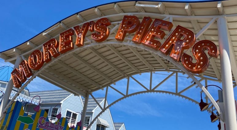 Morey’s Pier in Wildwood, New Jersey Morey’s Pier in Wildwood, New Jersey