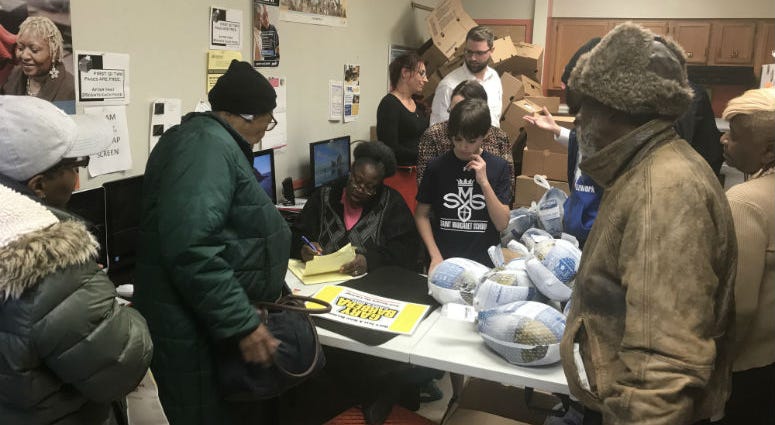 Dozens of Philadelphia residents in need have receive free Thanksgiving turkeys thanks to Gary Barbera. Gary Barbera Turkey Giveaway