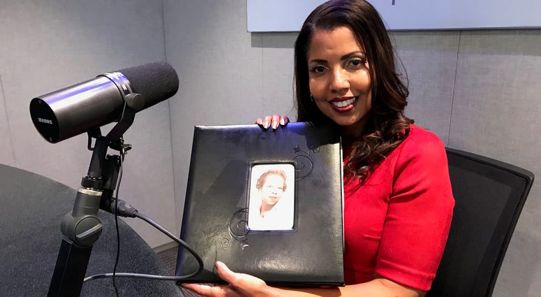 Faye Coleman shows a photograph of her mother, to whom the late African American playwright August Wilson wrote a series of love letters. Faye Coleman shows a photograph of her mother, to whom the late African American playwright August Wilson wrote a series of love letters.