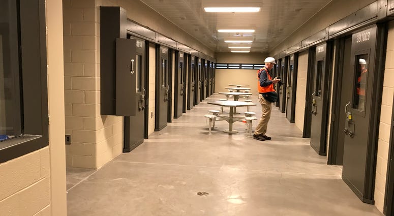 This is the area of SCI Phoenix cells adjacent to the infirmary where Cosby will live for three to 10 years. Shown in October 2017 before the prison opened. This is the area of SCI Phoenix cells adjacent to the infirmary where Cosby will live for three to 10 years.