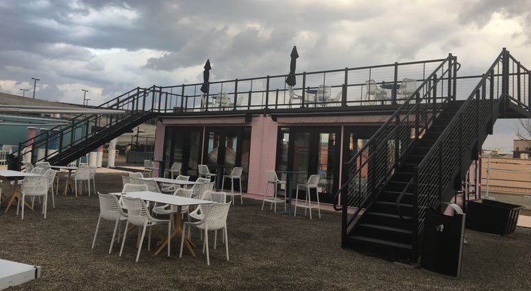Piazza Pod Park repurposes shipping containers to house restaurants, stores and more. Piazza Pod Park