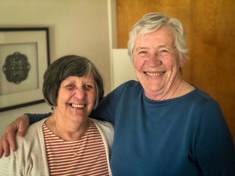 LGBT pioneers Carole Smith and Marj McCann LGBT pioneers Carole Smith and Marj McCann