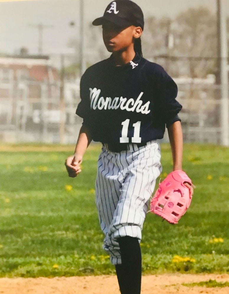 Mo'ne Davis age 7.