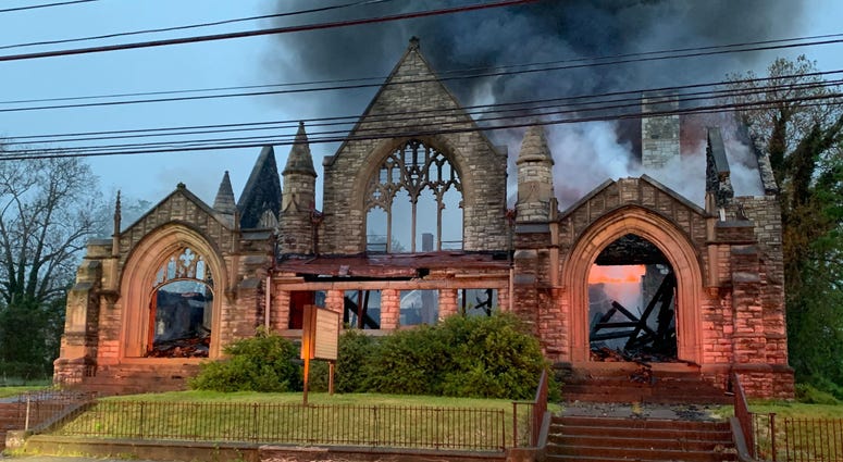 The old Third Presbyterian Church was ravaged by an early-morning fire on Thursday, May 28, 2020. The old Third Presbyterian Church was ravaged by an early-morning fire on Thursday, May 28, 2020.