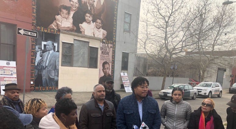 The Philadelphia Freedom Fighters who once worked with lawyer and activist Cecil B. Moore celebrated less than a week after the mural of the beloved mentor was defaced. The Philadelphia Freedom Fighters who once worked with lawyer and activist Cecil B. Moore celebrated less than a week after the mural of the beloved mentor was defaced.