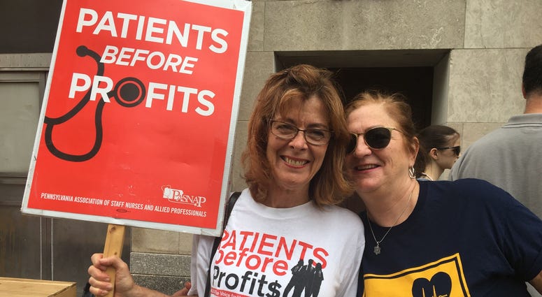 Patty Eakin, left, is political consultant for the Pennsylvania Association of School Nurses and Practitioners. Patty Eakin, left, is political consultant for the Pennsylvania Association of School Nurses and Practitioners.