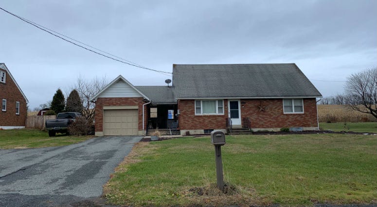 A Berks County home where murder charges have been filed against a woman whose children were found hanging in this home's basement. A Berks County home where murder charges have been filed against a woman whose children were found hanging in this home's basement.