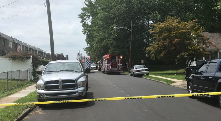 Two workers are dead after being found unresponsive in a Delaware County manhole, July 11, 2019. The scene of a manhole emergency.