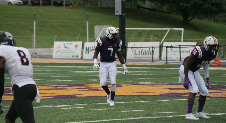 West Chester University junior defensive back Jarey Elder West Chester University junior defensive back Jarey Elder