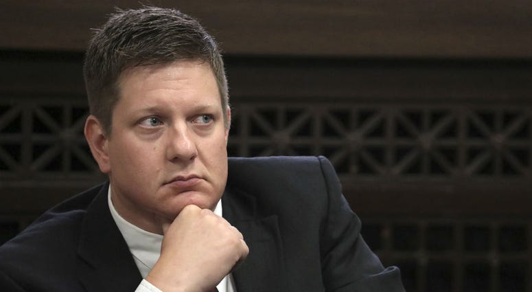 Chicago police Officer Jason Van Dyke, charged with first-degree murder in the shooting of black teenager Laquan McDonald in 2014 Chicago police Officer Jason Van Dyke, charged with first-degree murder in the shooting of black teenager Laquan McDonald in 2014