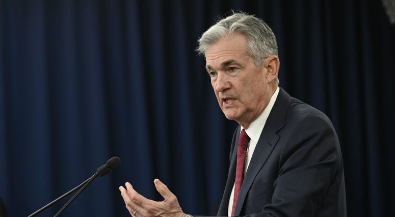 Federal Reserve Chairman Jerome Powell speak at a news conference in Washington, Wednesday, Dec. 19, 2018. Federal Reserve Chairman Jerome Powell speak at a news conference in Washington, Wednesday, Dec. 19, 2018.