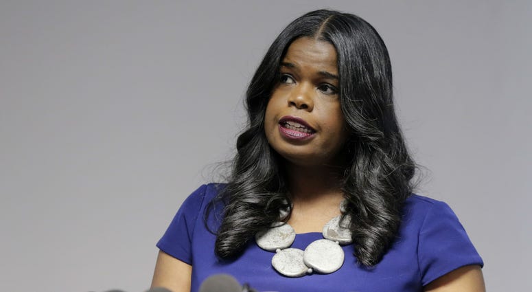 Cook County State's Attorney Kim Foxx speaks at a news conference, in Chicago. Cook County State's Attorney Kim Foxx speaks at a news conference, in Chicago.