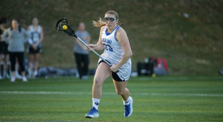 Liz Hoeffner has set a new program record this season with 83 goals for Division III Cabrini University Liz Hoeffner