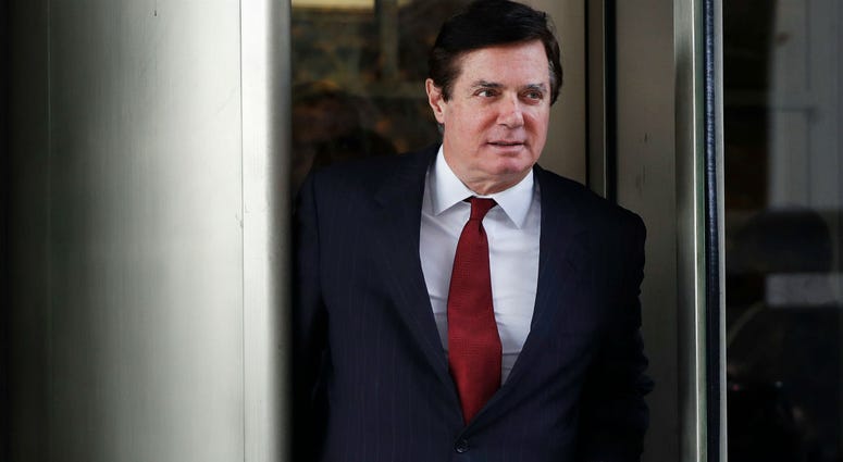 In this file photo taken on Monday, Nov. 6, 2017, Paul Manafort, President Donald Trump's former campaign chairman, leaves the federal courthouse in Washington. In this file photo taken on Monday, Nov. 6, 2017, Paul Manafort, President Donald Trump's former campaign chairman, leaves the federal courthouse in Washington.