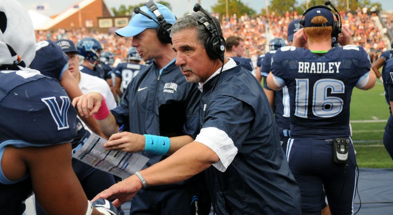 Villanova head football coach Mark Ferrante Villanova head football coach Mark Ferrante