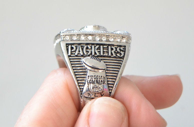 Federal authorities seized more than 100 counterfeit Super Bowl rings of varying championships. Federal authorities seized more than 100 counterfeit Super Bowl rings of varying championships.