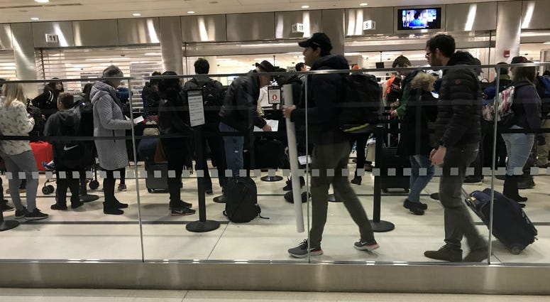 At Philadelphia International Airport, hundreds of TSA officers are working and waiting for the government shutdown to end. At Philadelphia International Airport, hundreds of TSA officers are working and waiting for the government shutdown to end.